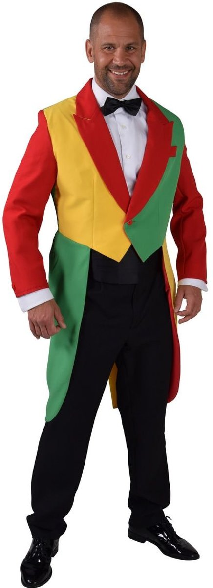 Limburg Kostuum | Circus Limburgia Frackjas Man | Large | Carnaval kostuum | Verkleedkleding